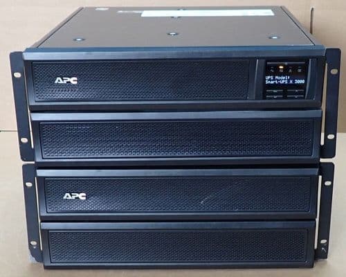 APC Smart-UPS X-Series SMX3000HV 3kVA UPS 8x C13 2x C19 + SMX120BP Battery Pack