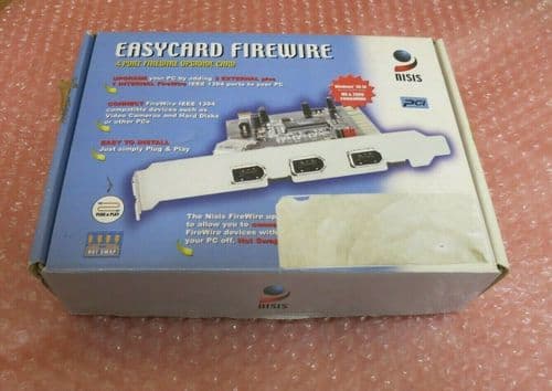 Apollo SD-FW6306-3i 3 Port PCI to 1394 FireWire Adapter Expansion Card