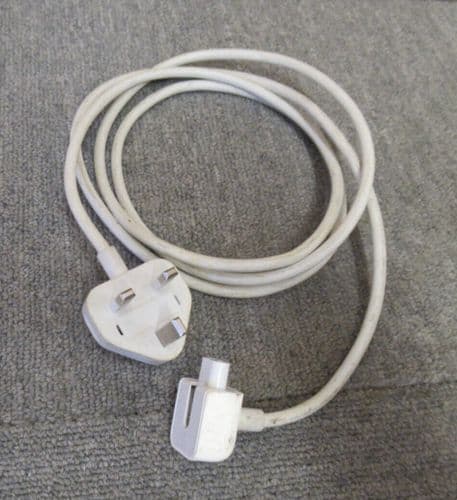 Apple 05 B622-0168 Macbook Pro 1.8M UK AC Power Adapter Plug Cable White