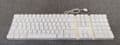 Apple A1048 Genuine Original White USB Wired UK QWERTY Keyboard