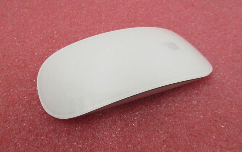 Apple A1296 MB829B V1 Magic Wireless Bluetooth Mouse White