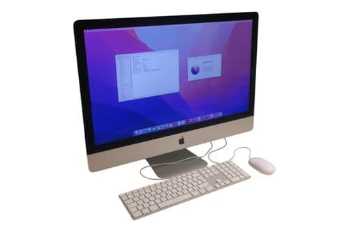 Apple iMac 27" Late 2015 Retina 5K Intel i5-6500 3.2GHz 4-Core 32GB RAM 1TB HDD