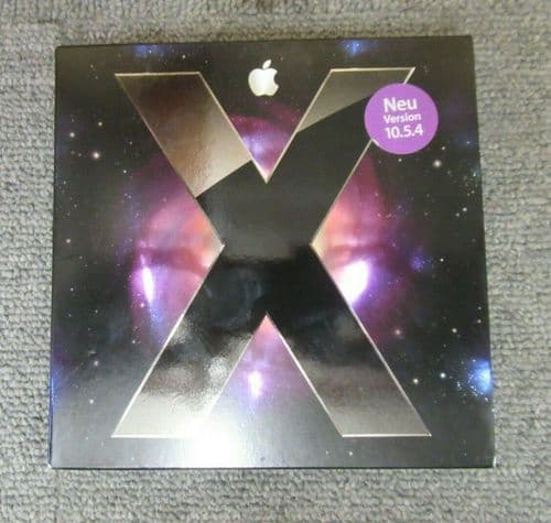 Apple Mac MB576D/A OS X Leopard - Version 10.5.4