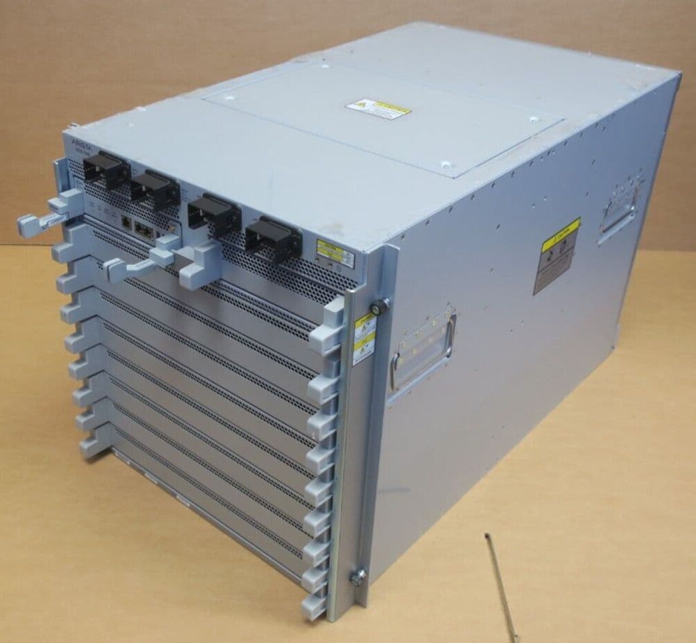 Arista DCS-7508 Data Center Switch Chassis 7500E-SUP 4x PWR-2900AC 6x ...