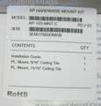 Aruba Networks, Inc Ap-105-Mnt-C Aruba 105 Wireless Ap Ceiling Mount Kit