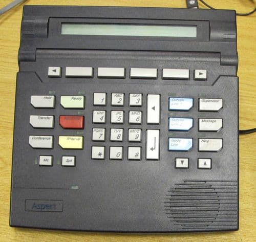 Aspect TeleSet 3 Call Centre IP Turret Phone 7000-2701 DS9B