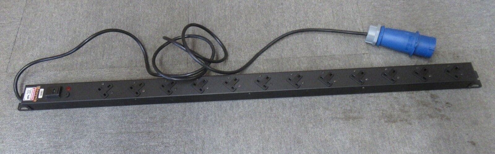 Assynia PDU UK Sockets 12 Way With 32A Commando Power Distribution ...