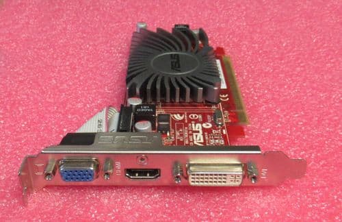 ASUS Radeon HD 5450 Silent Graphics Card 512MB DDR2 EAH5450 Silent/DI/512MD2/LP