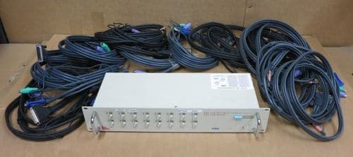 ATEN MasterView Pro CS1016 - KVM / audio switch - 16 ports + 11 X 2L-1705P cable