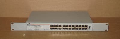 ATI Allied Telesyn CentreCOM FH724SW 24-Port Rack Mountable Network Hub