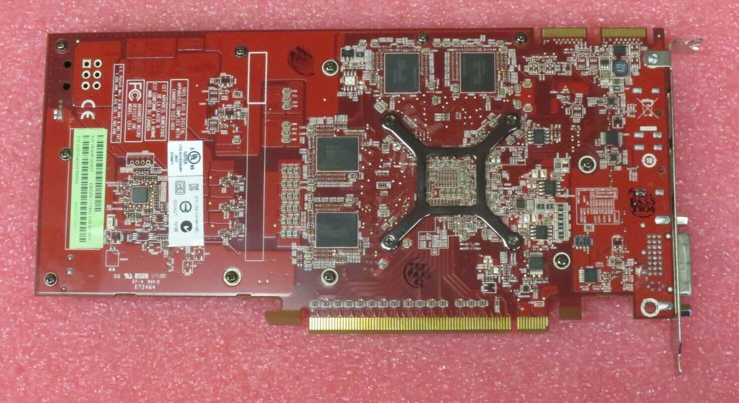 ATI Radeon Fire Pro 3D V5800 1GB GDDR5 DVI 2x Display Port PCIe PC ...