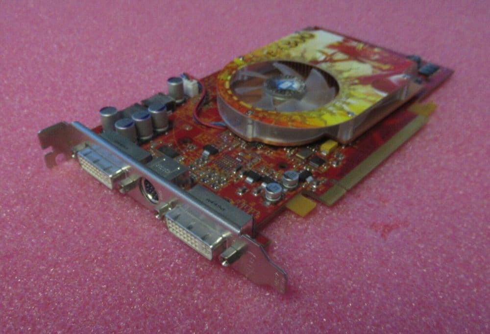 ATi RX800 Video Graphics Card GPU GDDR3 256MB PCI-E 2x DVI Port 109 ...