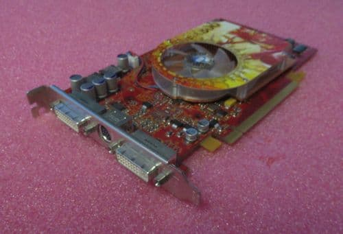 ATi RX800 Video Graphics Card GPU GDDR3 256MB PCI-E 2x DVI Port 109-A47401-10