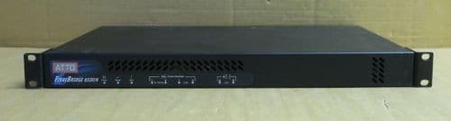 Atto FibreBridge 6500N FCBR-6500-DN1 8Gb FC to 6Gb SAS 4163-0032-R04 + 2x SFP