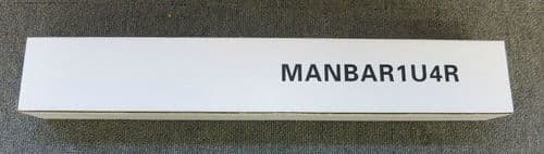 ATTOCK MANBAR1U4R 1U 19" 4 Ring Cable Tidy Cabinet Cable Mangerment Bar