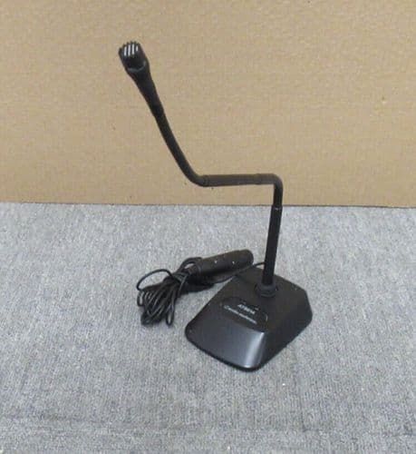 Audio-Technica AT915AMRx MicroLine Condenser Gooseneck Microphone & Stand AT8614