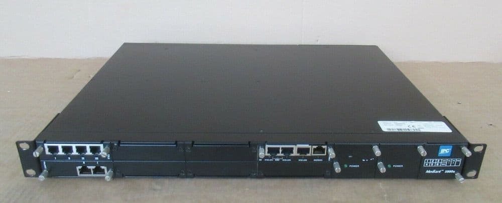 AudioCodes Mediant 1000B SBC Media Gateway MSBG Base w/2E1/T1 SPAN FXS, CRMX-C
