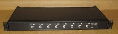 Austin Hughes Cyberview KVM Switch CV-801 PS2 VGA Network Console Cascade