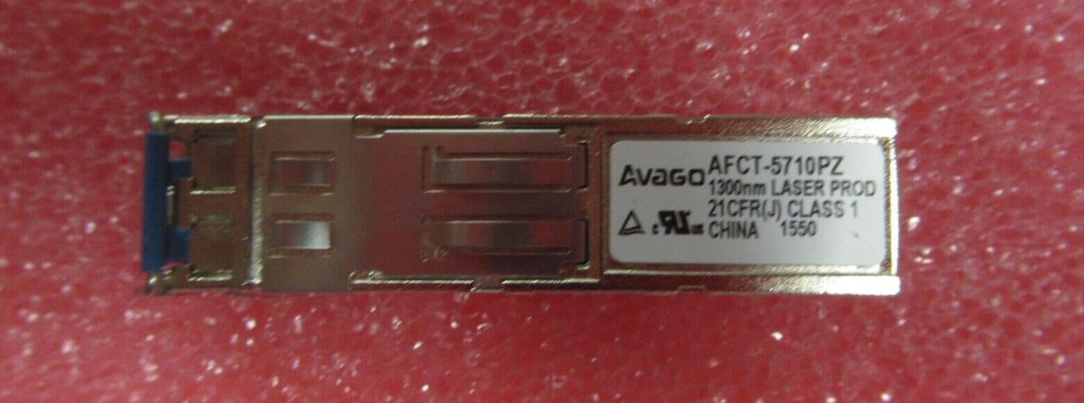 Avago 1 25Gbps 10km 1300nm Duplex SFP Transceiver Module AFCT-5710PZ