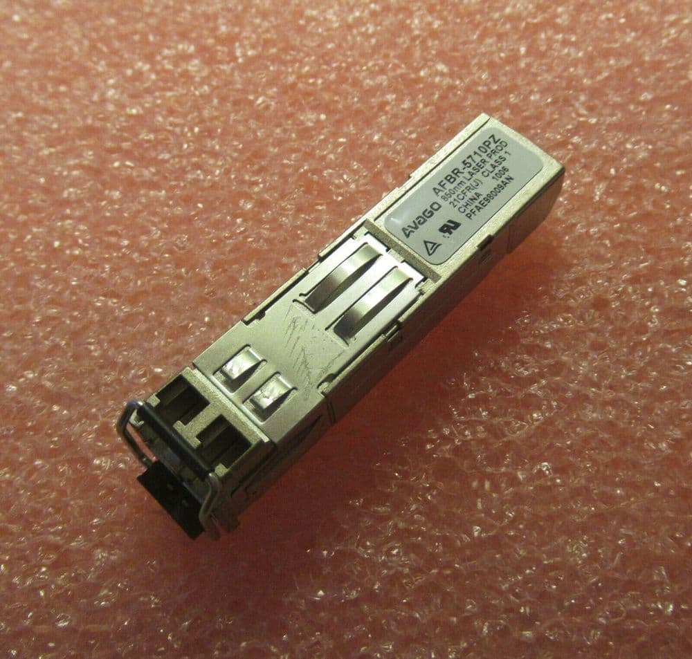 Avago AFBR5710PZ 1000Base 850nm DualLC SX SFP Transceiver Module