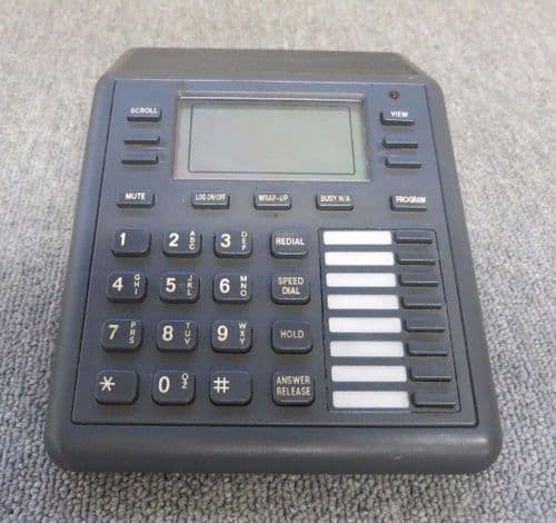 Avaya 38UTN00001SBS-SBW Index TT3 ACD Turret Phone Charcoal