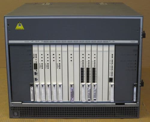 Avaya G650 Media Gateway 10x TN-Type Cards 2x PSU 8U 14-Slot Chassis 700472343
