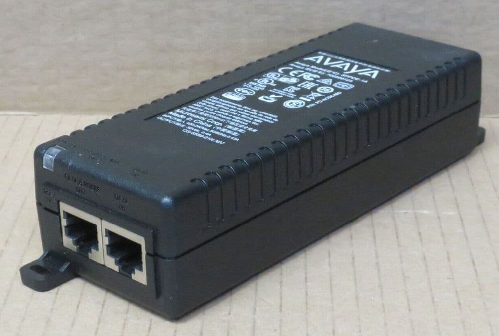 Avaya SPPOE-1A PoE Power Injector 100-240v 50V 0 4A 700500725 PD-ACDC48G
