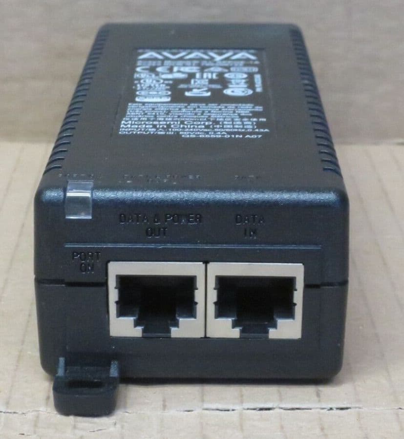 Avaya SPPOE-1A PoE Power Injector 100-240v 50V 0 4A 700500725 PD-ACDC48G