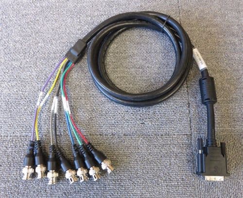 Avid 7070-30003-01 DVI-D Male (Dual Link) To 7 x BNC Male Cable Adapter