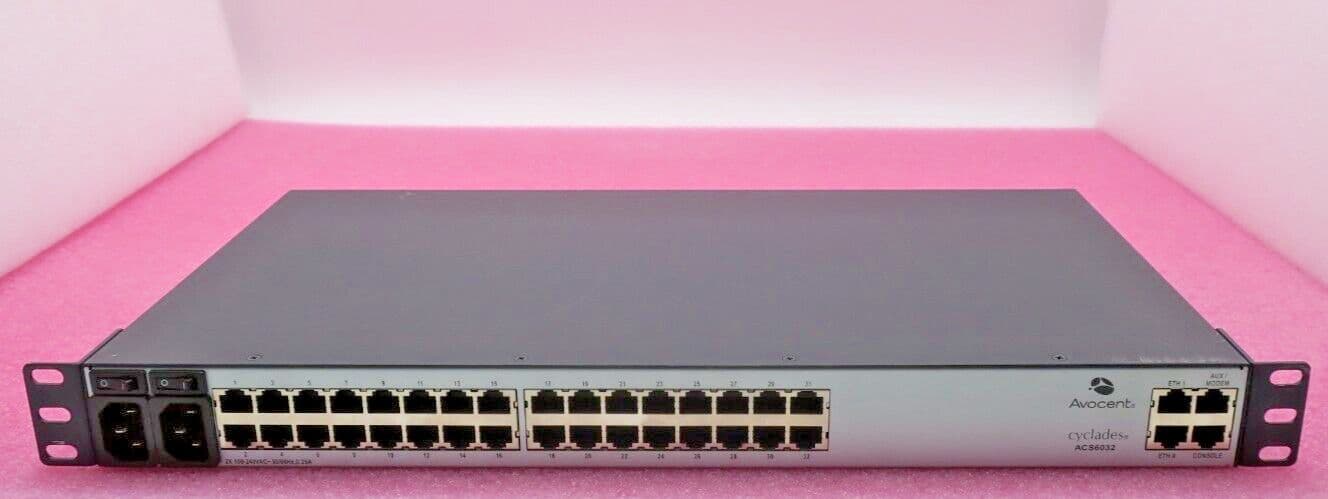 ACS32 SAC AVOCENT CYCLADES 32-PORT ADVANCED CONSOLE SERVER