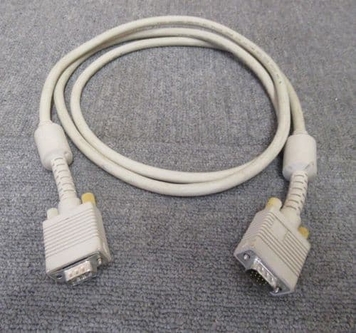 AWM E101344 Style 2990 VW-1 30V 80°C Space Shuttle Computer Cable VGA 9-Pin 1.8m