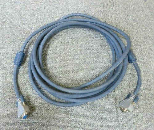 Bandridge VGA 15-Pin D Sub Male To VGA 15-Pin D Sub Female Cable Blue 5M