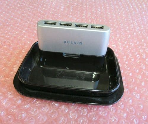 Belkin 7 Port 2-In-1 USB 2.0 Hi Speed Detachable Travel Hub For Desktop PC Mac