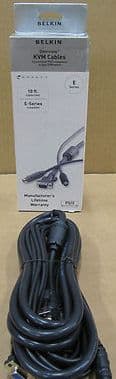 Belkin Omniview 10ft (3M) E Series KVM Cable Kit PS/2 Platform, F1D9000EA10