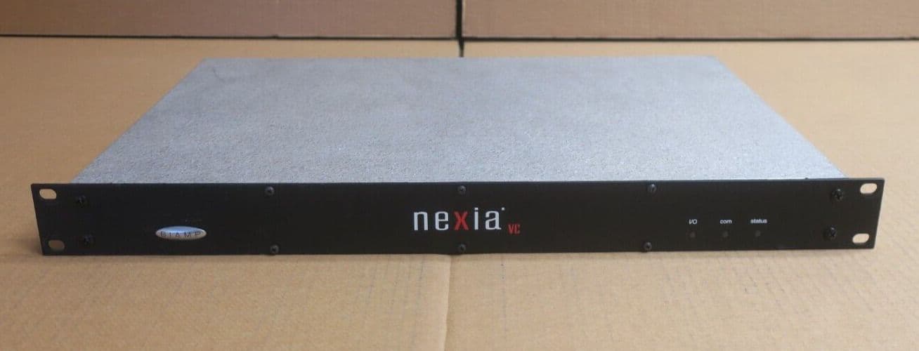 BIAMP Systems Nexia VC Conference Room DSP 1U Audio Digital Signal ...