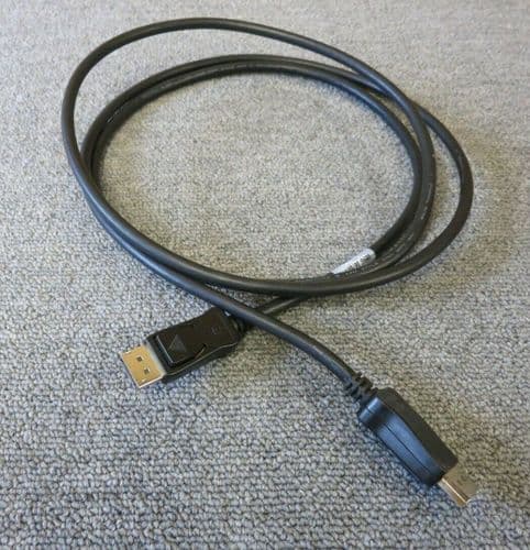 Bizlink 089G 187BAA 1.8M 6FT DisplayPort Black Male To Male Cable