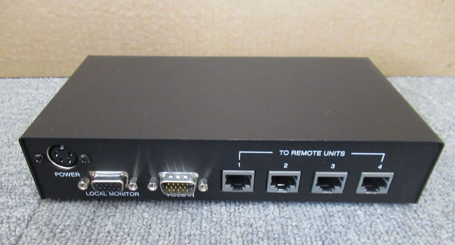 Black Box 724-746-5500 AC601A 4 Channel CAT5 VGA Splitter