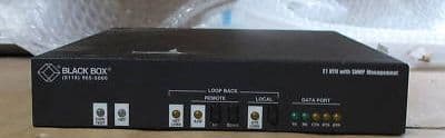 BLACK BOX E1 NTU G.703 to X.21/V.35 ith SNMP MTU9085-75