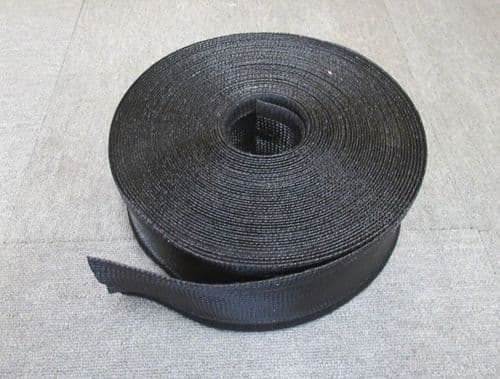 Black Braided Expandable Flexible Cable Sleeve 30mm Diameter Unknow Length