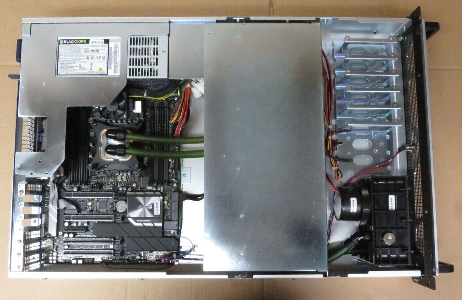 i9 7920 ASUS WS X299 PRO/SE CPUファン 　値下げ中 Blackcore Asus WS X299 PRO/SE Core i9-10980XE 18C 3GHz 2U