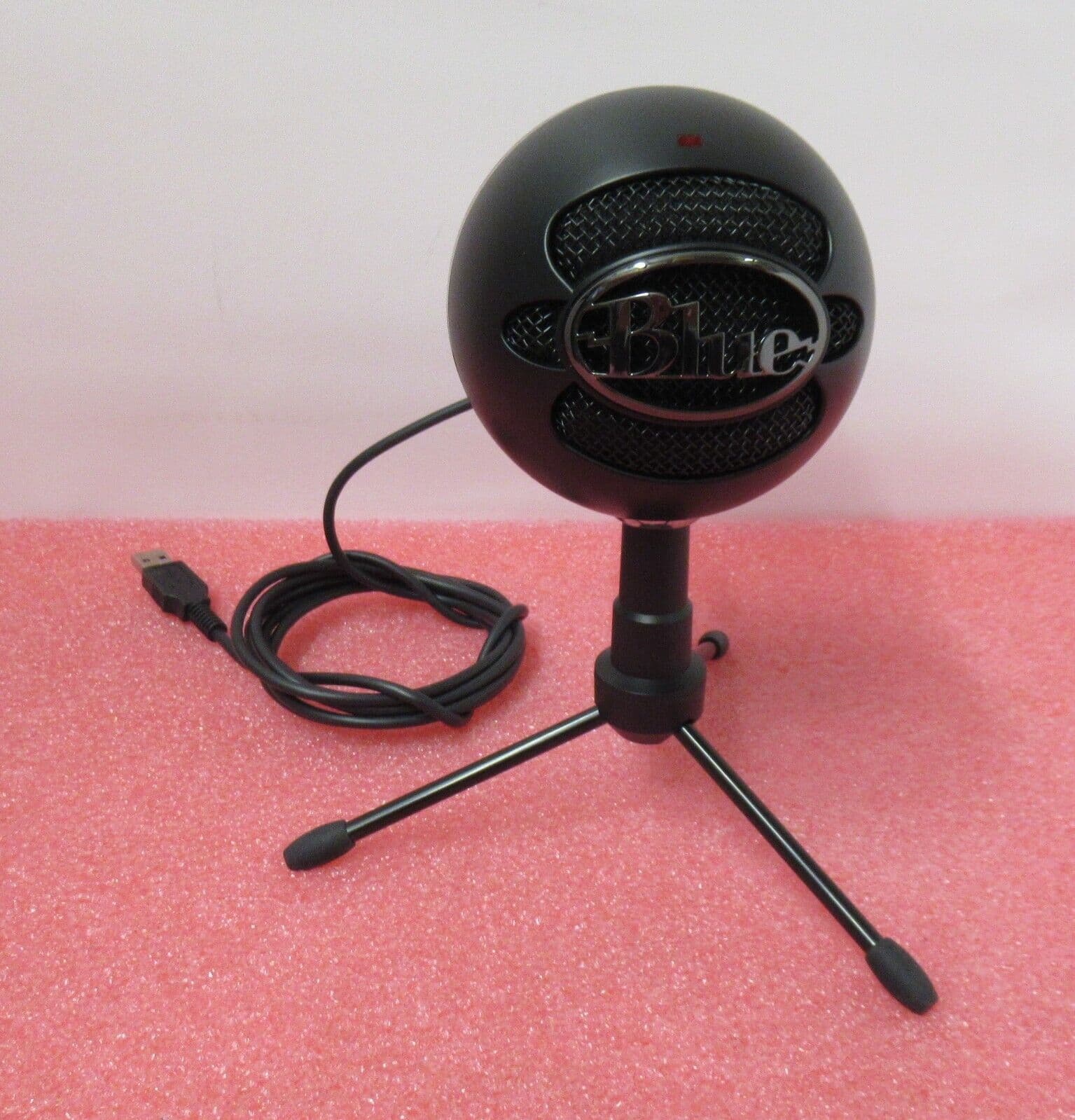 Blue Snowball iCE Black USB Streaming Recording Podcasting Gaming