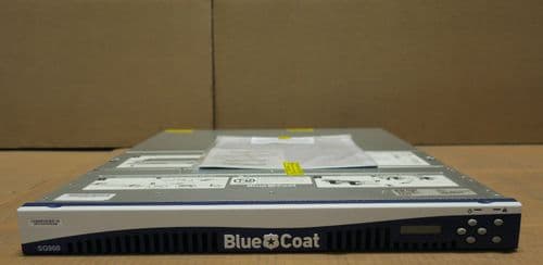 Bluecoat Proxy SG 900 SG900-10B-PR Firewall Appliance 4x Gigabit Port 090-02989