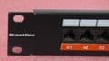 Brand-Rex C6CPNLU24012M 24 Port Cat6Plus Cat6 RJ45 Keystone Patch Panel 1U Black (1)