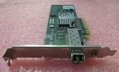 Brocade 415 Single Port 4GB Host Bus Adapter HBA PCI-E x8 1x SFP 80-1001683-02