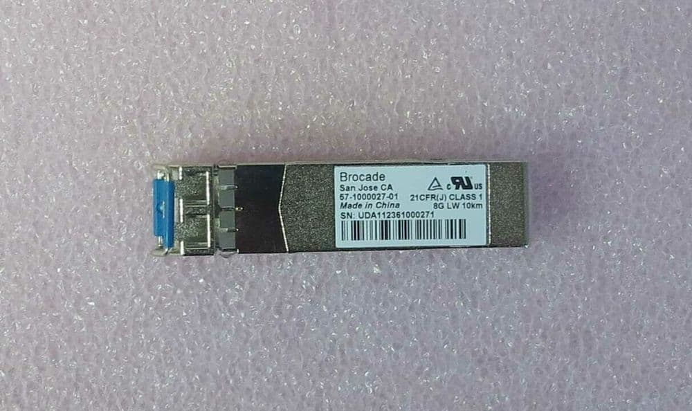 2 Modules SFP Brocade 8 Gbps LW 10km - Neufs Sous Blister