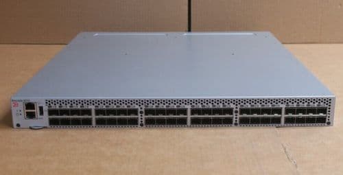 Brocade 6510 48-Port 16Gb FC SAN Switch HD-6510-24-8G-R 36-Port Active +Licenses