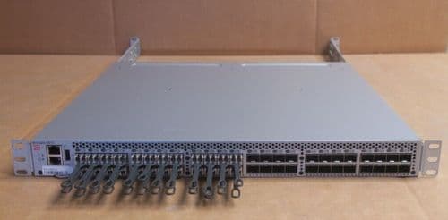Brocade 6510 48-Port 16Gb FC SAN Switch SM-6510-24RCS (24-Port Active) R2F + SFP
