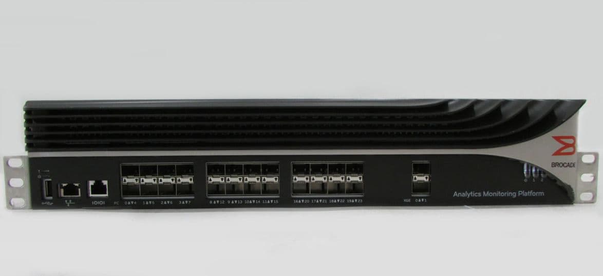 Brocade Analytics Monitoring Platform AMP XBRAMPMAXCAP01 SFPs Licenses