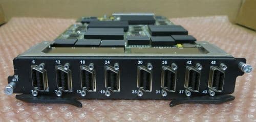 Brocade BigIron 48 Port 10/100/1000 Ethernet MRJ-21 Module RX-BI48T BI 48T