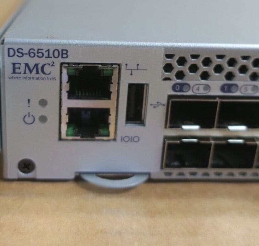 Brocade EMC 6510 DS-6510B 48-Port 36 Active 16Gb FC Switch EM-6510-24-16G-R